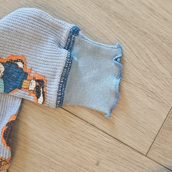 Y2K 2007 Go Diego Go Matching Thermal Pajama Set, size 6 - Picture 8 of 14